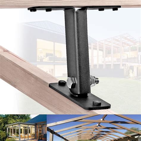 metal roof riser brackets|roof mounted patio cover brackets.